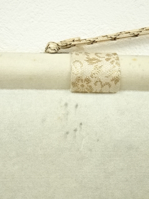 道具 ] - 道具 松原正峰筆 霊峰飛鶴 肉筆絹本掛軸（共箱） | ネット